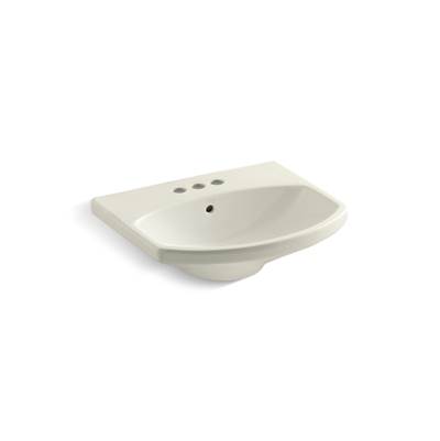 Cimarron 22-3/4'' rectangular pedestal bathroom sink