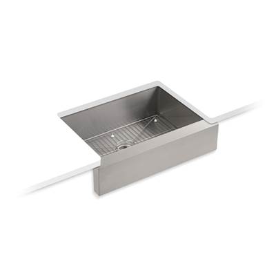 Kohler | Vault | Farmhouse Kitchen Sink - Stainless Steel