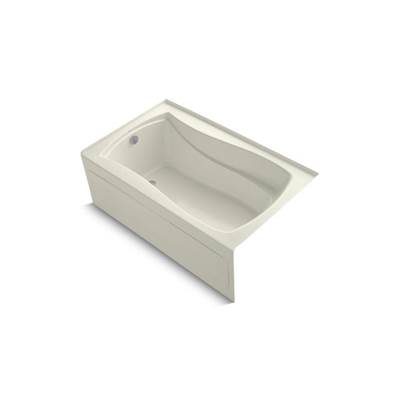 Kohler Mariposa 60'' X 36'' Alcove Bath With Bask Heated Surface, Integral Apron,and Left-hand Dr...