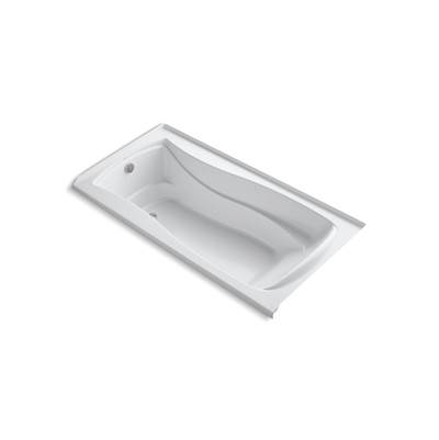 Kohler Mariposa 60'' X 36'' Alcove Heated Bubblemassagee Air Bath, Left Drain - White