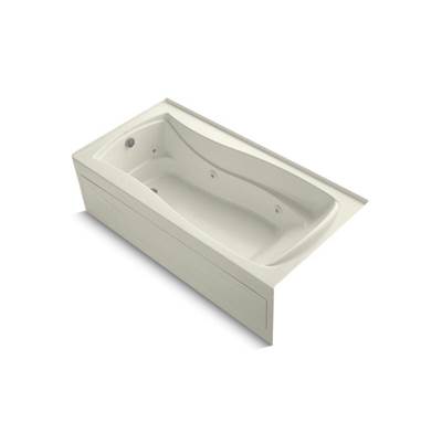 Kohler Mariposa 72'' X 36'' Alcove Whirlpool Bath With Integral Apron, Integral Flange And Left-h...