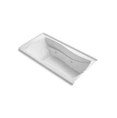 Kohler Mariposa 72'' X 36'' Alcove Heated Whirlpool Bath, Right Drain - White