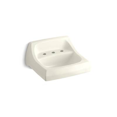 Kohler Kingstone 21-1/4'' X 18-1/8'' Wall-mount/concealed Arm Carrier Bathroom Sink With Widespre...