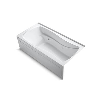 Kohler Mariposa 72'' X 36'' Alcove Whirlpool Bath With Bask Heated Surface, Right Drain - White