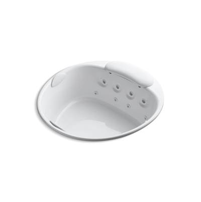 Kohler RiverBath 66'' drop-in heated whirlpool bath - White