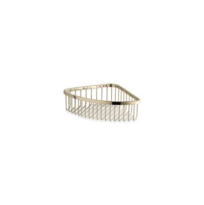 Kohler Large Shower Basket - Vibrant French Gold
