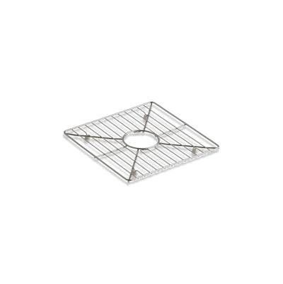 Kohler Poise Stainless Steel Sink Rack, 13-3/16'' X 13-3/16'', for Kitchen and Bar Sinks -...