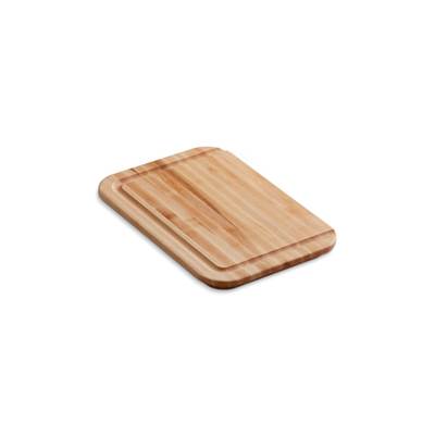 Hardwood cutting board, for Undertone, Cadence, Iron/Tones, and Toccata kitchen sinks - Not Applicable