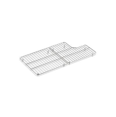 Kohler Whitehaven Sink Rack | Fits K-6488, K-6489 and K-27785 | Dishwasher-Safe - Stainless Steel