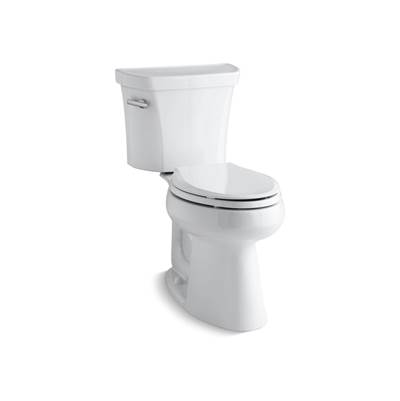 Highline Two-piece elongated toilet, 1.28 gpf - White