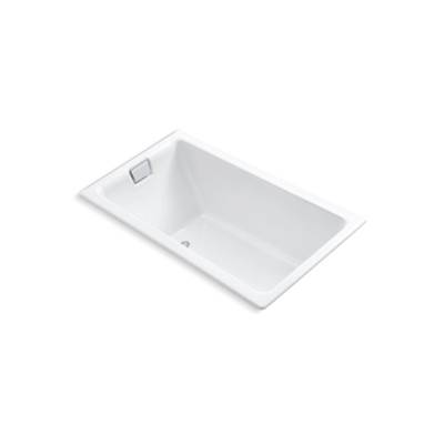 Kohler Tea-for-Two 66'' x 36'' drop-in/undermount bath - White