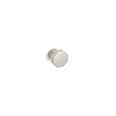 Kohler Pinstripe Cabinet Knob - Vibrant Polished - Nickel