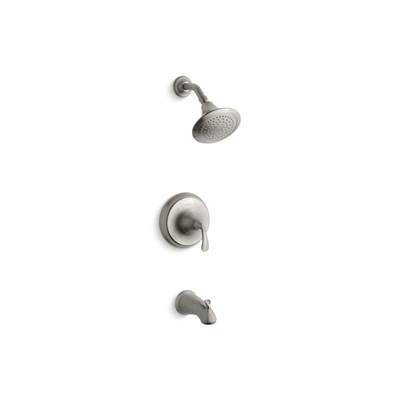Fort1/2 Rite-Temp bath and shower trim kit, 2.5 gpm, NPT spout - Vibrant Brushed Nickel