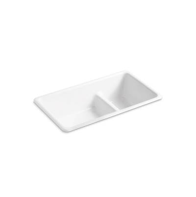 Kohler | Iron/Tones | Drop In Kitchen Sink - White