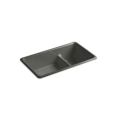Kohler | Iron/Tones | Drop In Kitchen Sink - Thunder Grey