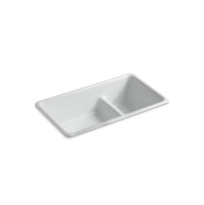 Kohler | Iron/Tones | Drop In Kitchen Sink - Ice Grey
