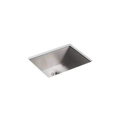 Kohler VaultE 24'' undermount single-bowl kitchen sink - Stainless Steel
