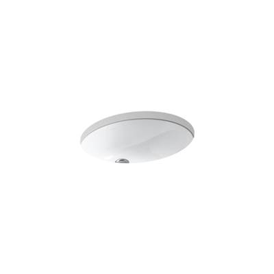 Caxton 19-1/4'' oval undermount bathroom sink