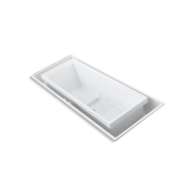 Kohler sok 104'' x 41'' drop-in Effervescence bath - White