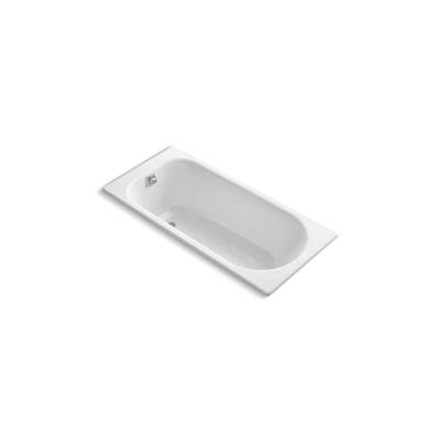 Kohler Soissons 59'' x 27-1/2'' drop-in bath - White