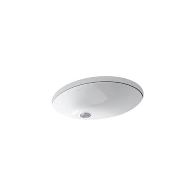 Caxton 21-1/4'' oval undermount bathroom sink