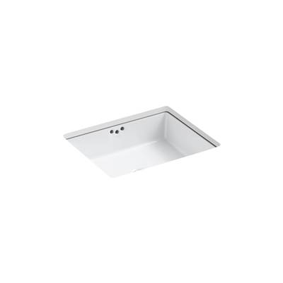 Kohler Kathryn 19-3/4'' Rectangular Undermount Bathroom Sink - White