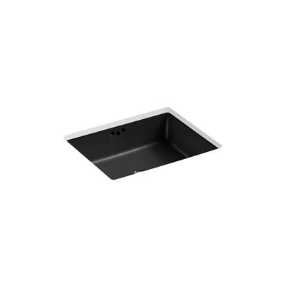 Kohler Kathryn 19-3/4'' Rectangular Undermount Bathroom Sink - Black