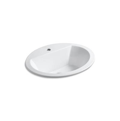 Bryant 20-1/4'' oval drop-in bathroom sink