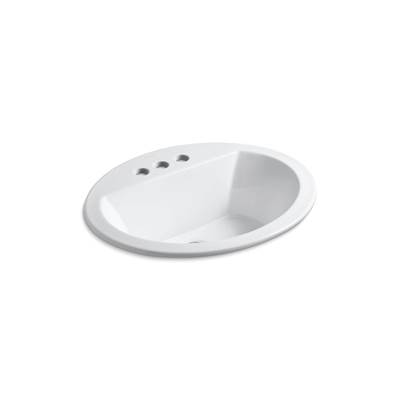 Bryant 20-1/4'' oval drop-in bathroom sink