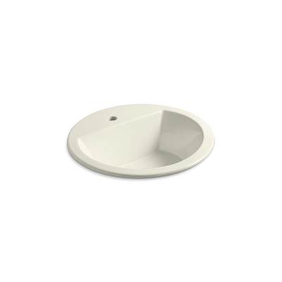 Bryant 19'' round drop-in bathroom sink