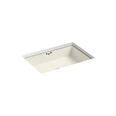 Kohler Kathryn 23-7/8'' X 15-5/8'' X 6-1/4'' Undermount Bathroom Sink With Glazed Underside - Bis...