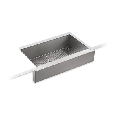 Kohler | Vault | Farmhouse Kitchen Sink - Stainless Steel