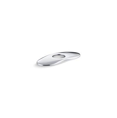 Escutcheon plate, 6'' - Polished Chrome