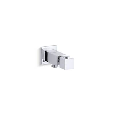 Kohler Loure Hand Shower Holder | Wall Mount | With Supply Elbow and Check Valve - Polished Chrome