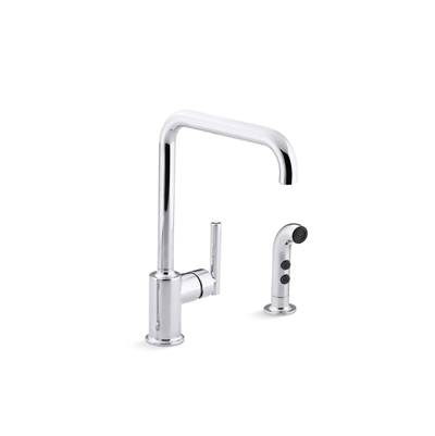 Kohler | Purist | Deck Mounted Kitchen Faucet - Polished Chrome