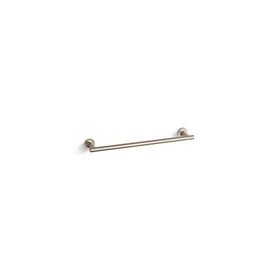 Kohler Purist 18'' Towel Bar - Vibrant Brushed - Bronze