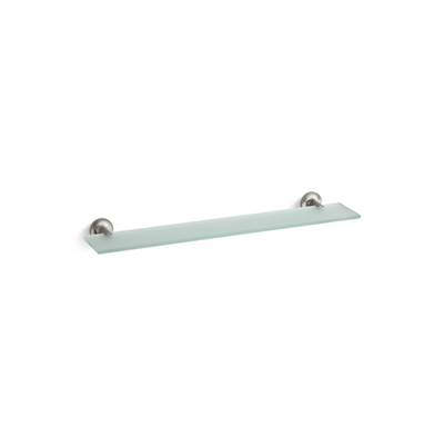 Kohler Purist Glass Shelf - Vibrant - Brushed Nickel