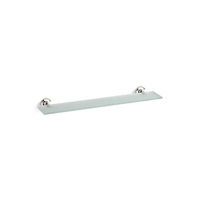 Kohler Purist Glass Shelf - Vibrant Polished - Nickel