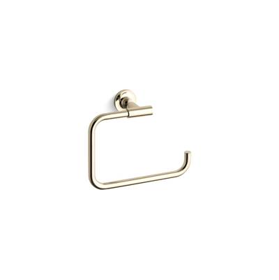 Kohler Purist Towel ring - Vibrant French Gold
