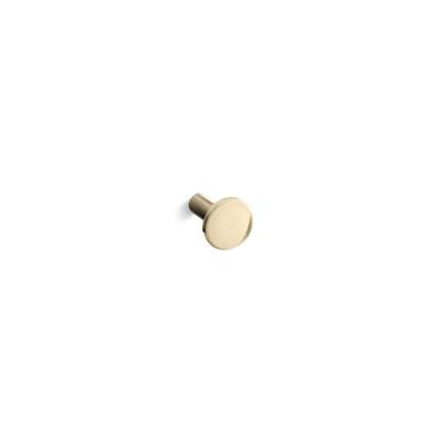 Kohler Purist Cabinet Knob - Vibrant French Gold