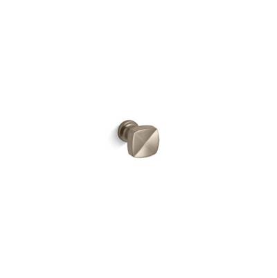 Kohler Margaux Knob Cabinet Hardware - Vibrant Brushed Bronze