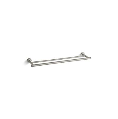 Kohler Purist 24'' Double Towel Bar - Vibrant - Brushed Nickel