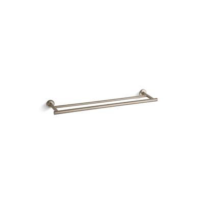 Kohler Purist 24'' Double Towel Bar - Vibrant Brushed - Bronze