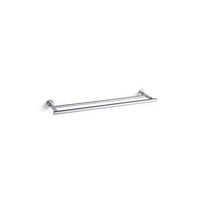 Kohler Purist 24'' Double Towel Bar - - Polished Chrome