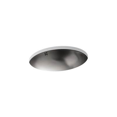Bachata 20'' oval drop-in/undermount bathroom sink