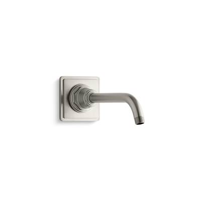 Kohler Pinstripe Shower Arm And Flange - Vibrant - Brushed Nickel