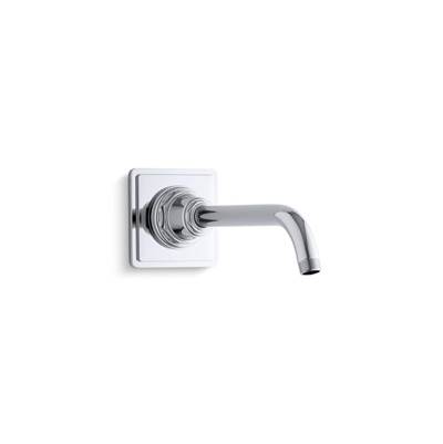Kohler Pinstripe Shower Arm And Flange - - Polished Chrome