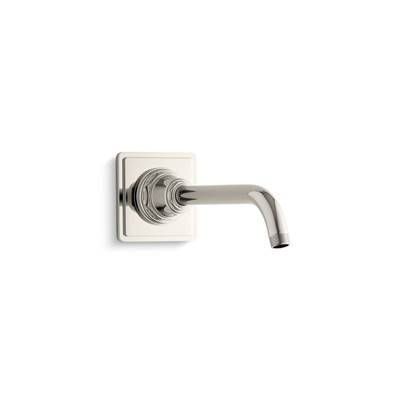 Kohler Pinstripe Shower Arm And Flange - Vibrant Polished - Nickel