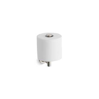 Kohler Purist Vertical toilet paper holder - Vibrant Brushed Nickel