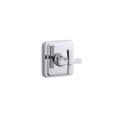 Kohler Pinstripe Pure Mastershower Transfer Valve Trim Cross Handle - Polished Chrome